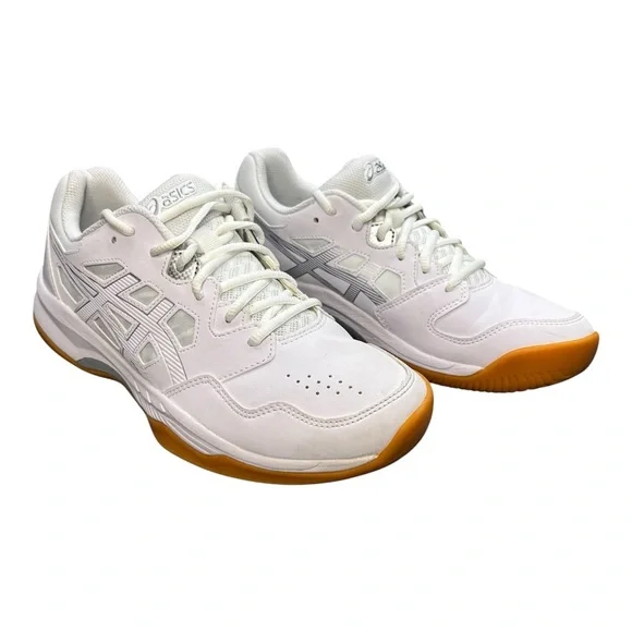 Asics Womens Gel Renma 1072A073 White Pickleball Running Shoes Sneakers Sz 9.5 - Picture 1 of 16
